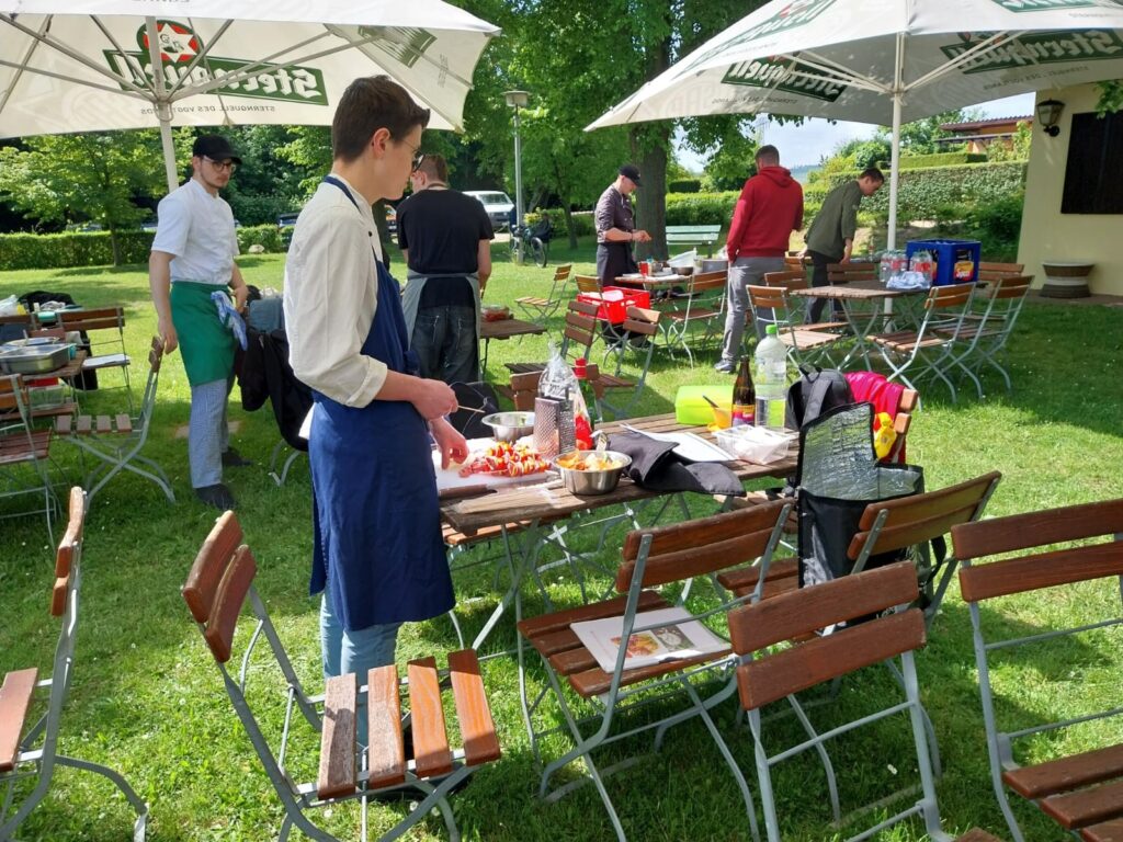 Impressionen des Grillwettbewerb 2025 des Vereins der Zwickauer Köche e.V. in der Erdbeerschänke